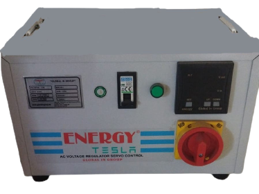 Gərginlik tənzimləyicisi 1faz, 110V, 5kva (4kvt)
